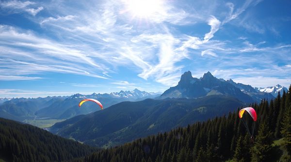 Offrez-vous un baptême de parapente exceptionnel à la plagne !